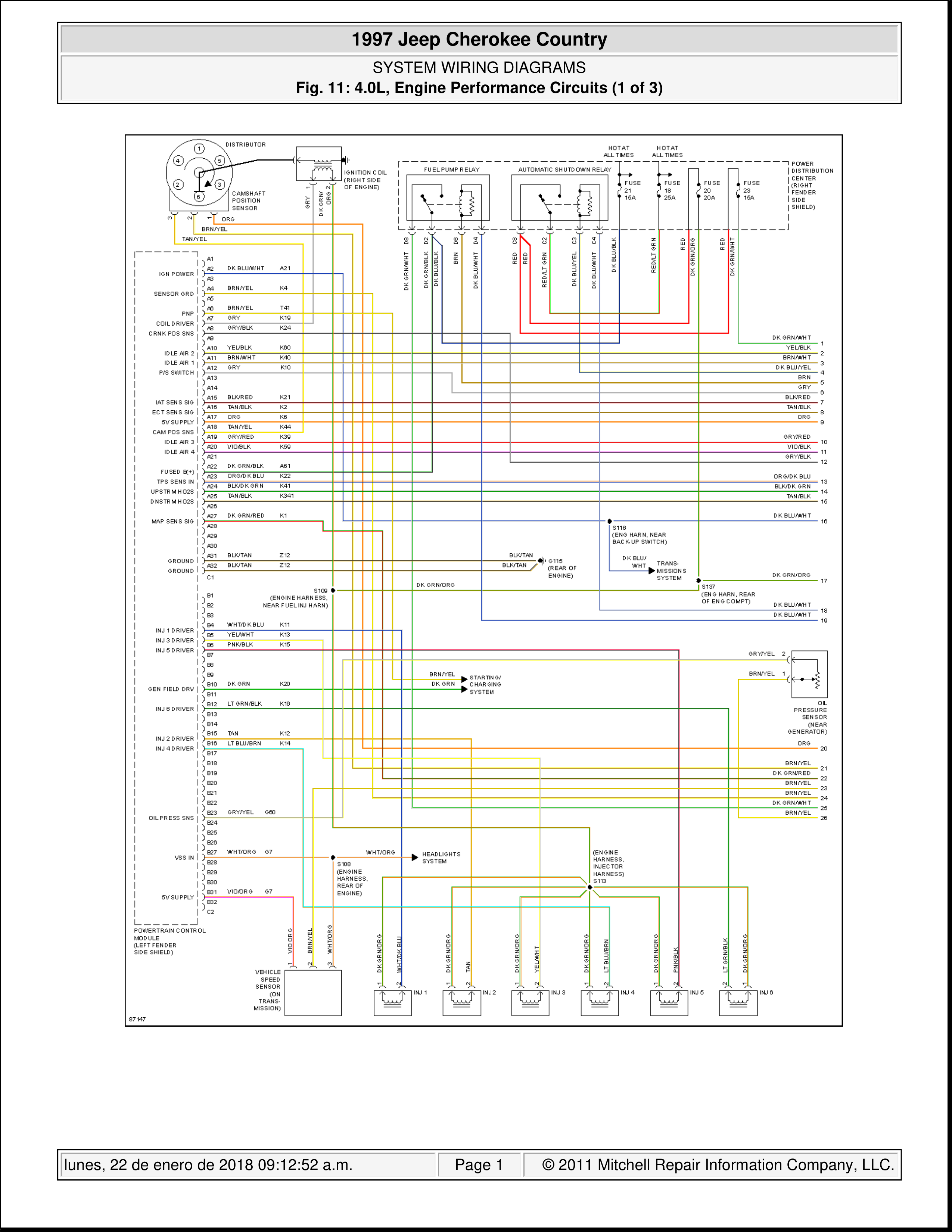 Engine Performance Circuits (1 of 3)